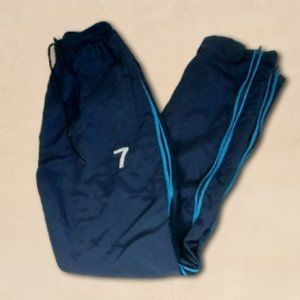 Activewear Warmup Pants Full Side Zip Womens Junior Medium Sports Soccer Casual